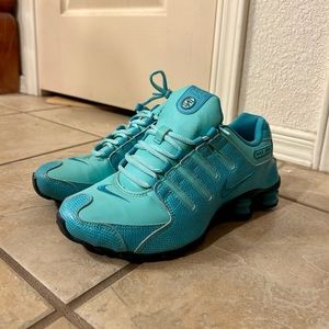 Turquoise Nike Shox